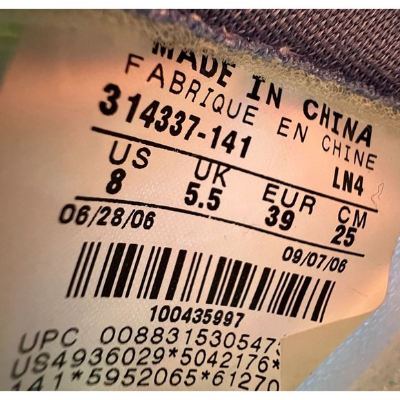 WMNS AIR JORDAN 5 RETRO LOW - 314337 141 Women's size 8 **Like New** - Picture 8 of 9